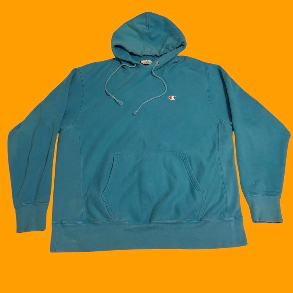 Y2K Vintage Champion Sports Sportswear Streetwear Skater Reverse Weave Hoodie